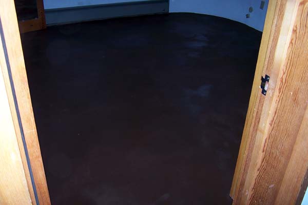 adobe floor oiled