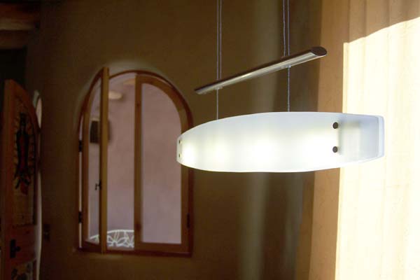 arched window – led dining light