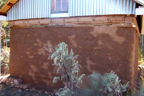 adobe wall infill repair