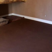 medium brown earthen floor