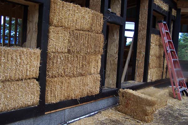stacking straw bale walls