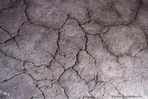 earthen floor crack discovery