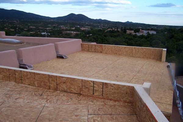 roof decking and parapets