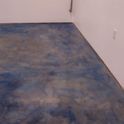 blue grey tinted floor