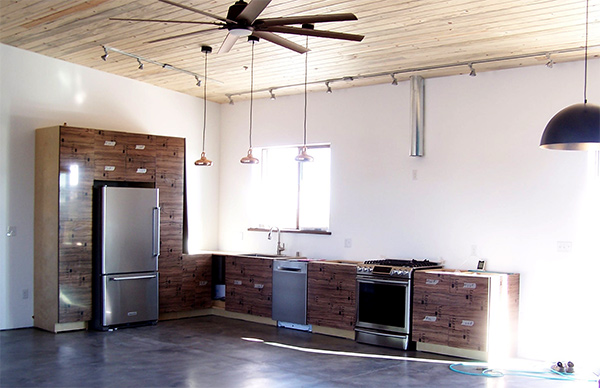 kitchen open floor plan view