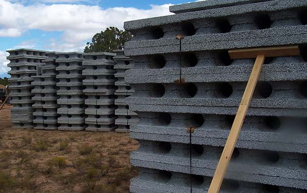 the hollow core ICF wall system blocks