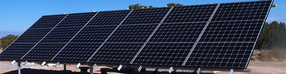 free standing 5 kw solar array