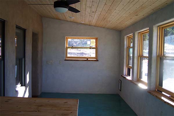 tongue and groove ceiling in sun room