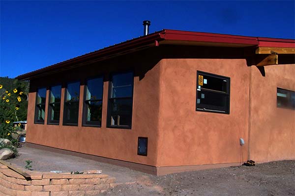 exterior of sun room addition